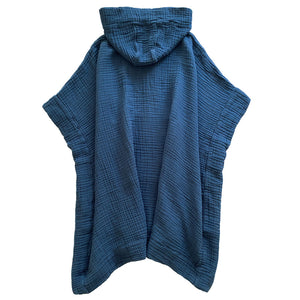 The Cloud Poncho - Blue