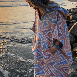 The Dreamland Reversible Poncho - Sedona