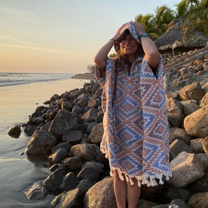 The Dreamland Reversible Poncho - Sedona